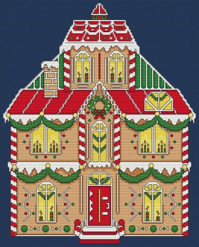 (image for) Victorian Gingerbread House